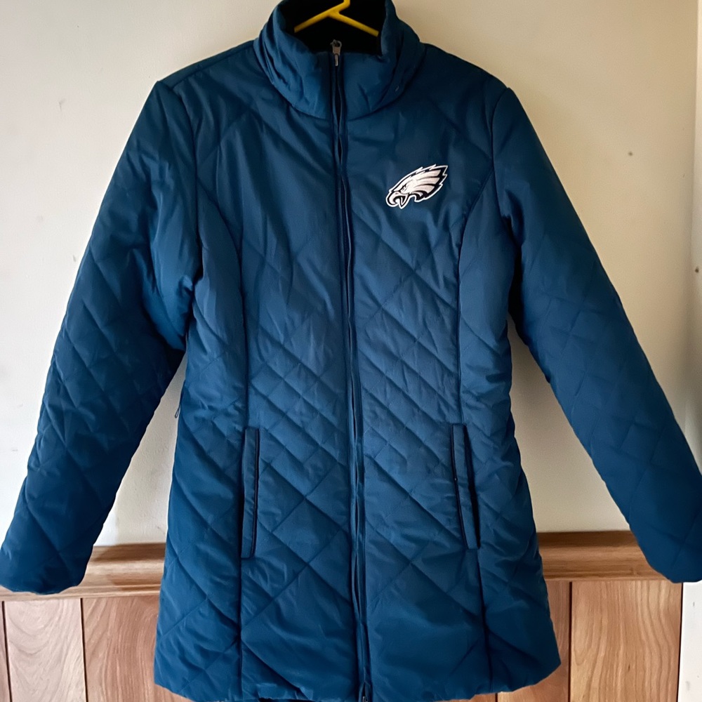 NFL Team Apparel Philadelphia Eagles Quilted Puffer Jacket